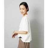 透明箔プリントTシャツ | MICHEL KLEIN | 詳細画像2