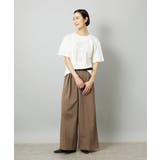 透明箔プリントTシャツ | MICHEL KLEIN | 詳細画像4