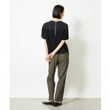 [セットアップ対応]トリオシアーチェックカットソー | MICHEL KLEIN | 詳細画像14 