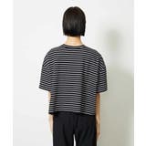 イニシャル刺繍Ｔシャツ(ボーダー柄） | MICHEL KLEIN | 詳細画像15 