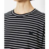 イニシャル刺繍Ｔシャツ(ボーダー柄） | MICHEL KLEIN | 詳細画像16 