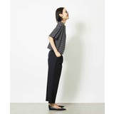 イニシャル刺繍Ｔシャツ(ボーダー柄） | MICHEL KLEIN | 詳細画像4 