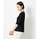 [接触冷感]袖タックカットソー | MICHEL KLEIN | 詳細画像8 