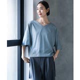 ドルマンVネックトップス | MICHEL KLEIN | 詳細画像16