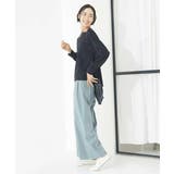 ワンポイント刺繍ロングスリーブカットソー | MICHEL KLEIN | 詳細画像11 