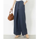 ネイビー(57) | デニムライクラップパンツ | MICHEL KLEIN