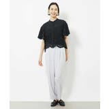ドライサテンテーパードパンツ | MICHEL KLEIN | 詳細画像43