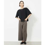 [定番人気]ストレッチワイドパンツ | MICHEL KLEIN | 詳細画像7 