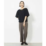 [定番人気]ストレッチワイドパンツ | MICHEL KLEIN | 詳細画像8 