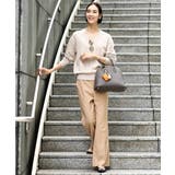 [YURI KOBAYASHIコラボ]ツイルワイドパンツ | MICHEL KLEIN | 詳細画像9 
