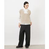 [WEB限定]裏起毛ワイドパンツ | MICHEL KLEIN | 詳細画像14 