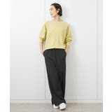 [WEB限定]裏起毛ワイドパンツ | MICHEL KLEIN | 詳細画像23 