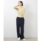 [WEB限定]裏起毛ワイドパンツ | MICHEL KLEIN | 詳細画像7 