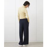 [WEB限定]裏起毛ワイドパンツ | MICHEL KLEIN | 詳細画像9 
