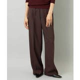 バーガンディ | コージーワイドパンツ | MICHEL KLEIN