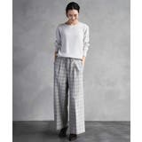 2WAYストレッチチェックワイドパンツ | MICHEL KLEIN | 詳細画像14