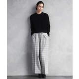 2WAYストレッチチェックワイドパンツ | MICHEL KLEIN | 詳細画像22