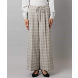 2WAYストレッチチェックワイドパンツ | MICHEL KLEIN | 詳細画像32