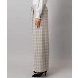 2WAYストレッチチェックワイドパンツ | MICHEL KLEIN | 詳細画像33