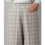 2WAYストレッチチェックワイドパンツ | MICHEL KLEIN | 詳細画像35