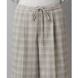 2WAYストレッチチェックワイドパンツ | MICHEL KLEIN | 詳細画像36