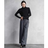 2WAYストレッチチェックワイドパンツ | MICHEL KLEIN | 詳細画像4