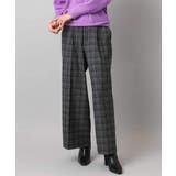 2WAYストレッチチェックワイドパンツ | MICHEL KLEIN | 詳細画像7