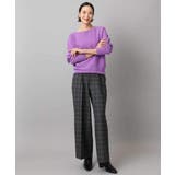 2WAYストレッチチェックワイドパンツ | MICHEL KLEIN | 詳細画像9