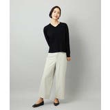 [定番人気]ストレッチ裏起毛ワイドパンツ | MICHEL KLEIN | 詳細画像14 