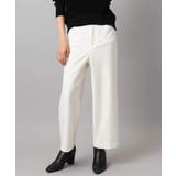 ［定番人気/新色追加］裏起毛ワイドクロップドパンツ(機能素材) | MICHEL KLEIN | 詳細画像11 