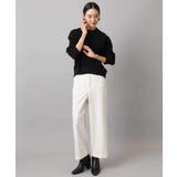 ［定番人気/新色追加］裏起毛ワイドクロップドパンツ(機能素材) | MICHEL KLEIN | 詳細画像13 