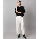 ［定番人気/新色追加］裏起毛ワイドクロップドパンツ(機能素材) | MICHEL KLEIN | 詳細画像14 