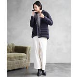 ［定番人気/新色追加］裏起毛ワイドクロップドパンツ(機能素材) | MICHEL KLEIN | 詳細画像28 