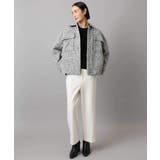 ［定番人気/新色追加］裏起毛ワイドクロップドパンツ(機能素材) | MICHEL KLEIN | 詳細画像37 