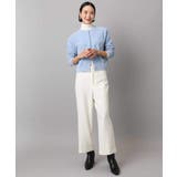 ［定番人気/新色追加］裏起毛ワイドクロップドパンツ(機能素材) | MICHEL KLEIN | 詳細画像39 