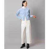 ［定番人気/新色追加］裏起毛ワイドクロップドパンツ(機能素材) | MICHEL KLEIN | 詳細画像40 