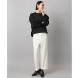 ［定番人気/新色追加］裏起毛ワイドクロップドパンツ(機能素材) | MICHEL KLEIN | 詳細画像43 