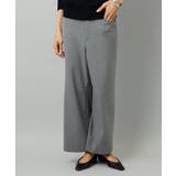 ［定番人気/新色追加］裏起毛ワイドクロップドパンツ(機能素材) | MICHEL KLEIN | 詳細画像45 