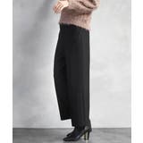 ［定番人気/新色追加］裏起毛ワイドクロップドパンツ(機能素材) | MICHEL KLEIN | 詳細画像55 