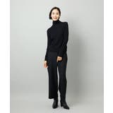 ［定番人気/新色追加］裏起毛ワイドクロップドパンツ(機能素材) | MICHEL KLEIN | 詳細画像61 