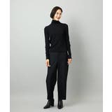 ［定番人気/新色追加］裏起毛ワイドクロップドパンツ(機能素材) | MICHEL KLEIN | 詳細画像62 