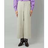 ［定番人気/新色追加］裏起毛ワイドクロップドパンツ(機能素材) | MICHEL KLEIN | 詳細画像76 