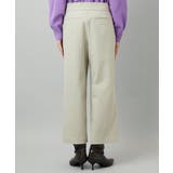 ［定番人気/新色追加］裏起毛ワイドクロップドパンツ(機能素材) | MICHEL KLEIN | 詳細画像78 