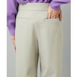 ［定番人気/新色追加］裏起毛ワイドクロップドパンツ(機能素材) | MICHEL KLEIN | 詳細画像79 