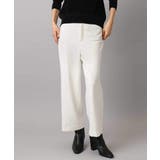 ［定番人気/新色追加］裏起毛ワイドクロップドパンツ(機能素材) | MICHEL KLEIN | 詳細画像9 