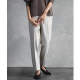 ［定番素材］裏起毛ストレッチテーパードパンツ(機能素材) | MICHEL KLEIN | 詳細画像2 