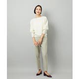 ［定番素材］裏起毛ストレッチテーパードパンツ(機能素材) | MICHEL KLEIN | 詳細画像21 