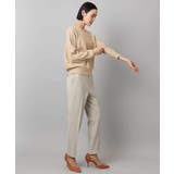 ［定番素材］裏起毛ストレッチテーパードパンツ(機能素材) | MICHEL KLEIN | 詳細画像25 