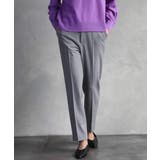 ［定番素材］裏起毛ストレッチテーパードパンツ(機能素材) | MICHEL KLEIN | 詳細画像26 