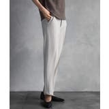 ［定番素材］裏起毛ストレッチテーパードパンツ(機能素材) | MICHEL KLEIN | 詳細画像3 